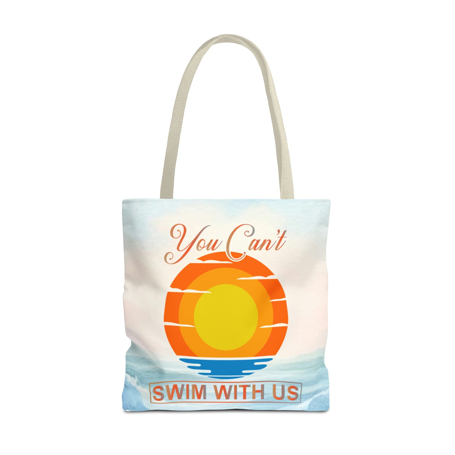 Witty Swimming Tote Bag