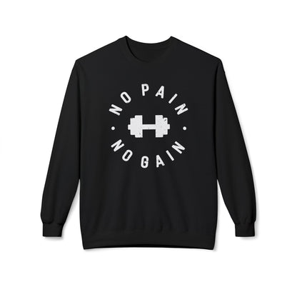 No Pain No Gain Dumbbell Sweatshirt