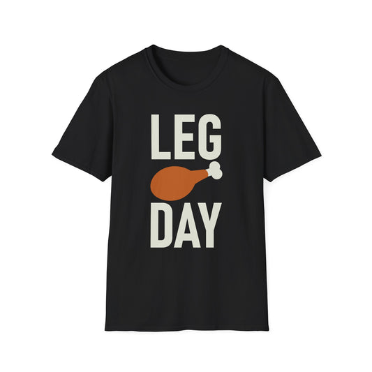 Leg Day Drumstick Funny T-Shirt