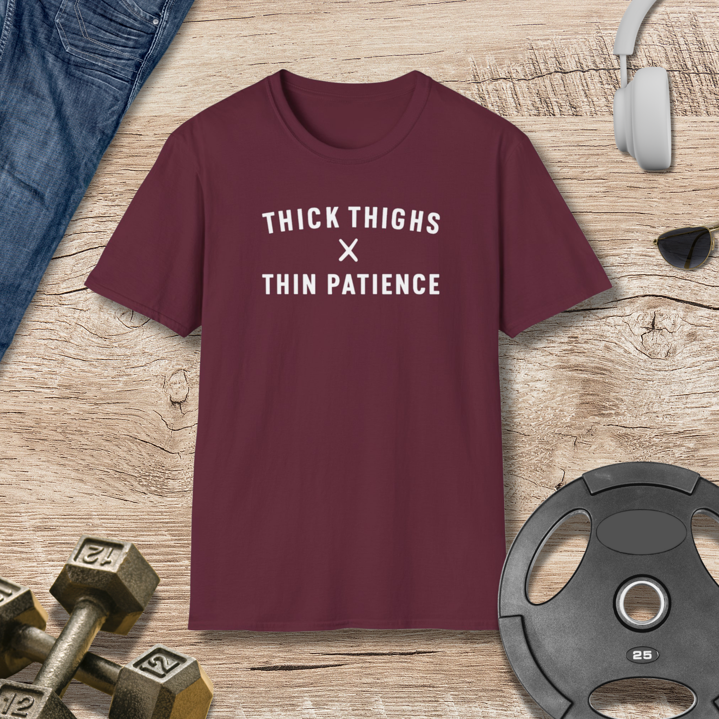 Thick Thighs x Thin T-Shirt