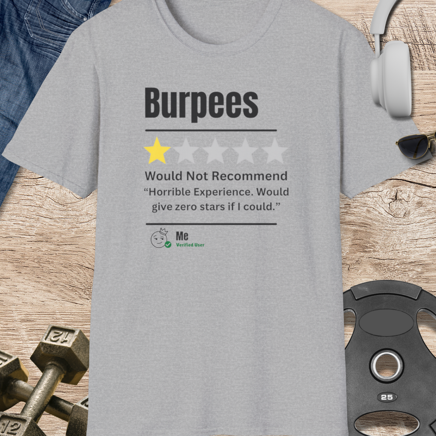 Burpees Review T-Shirt