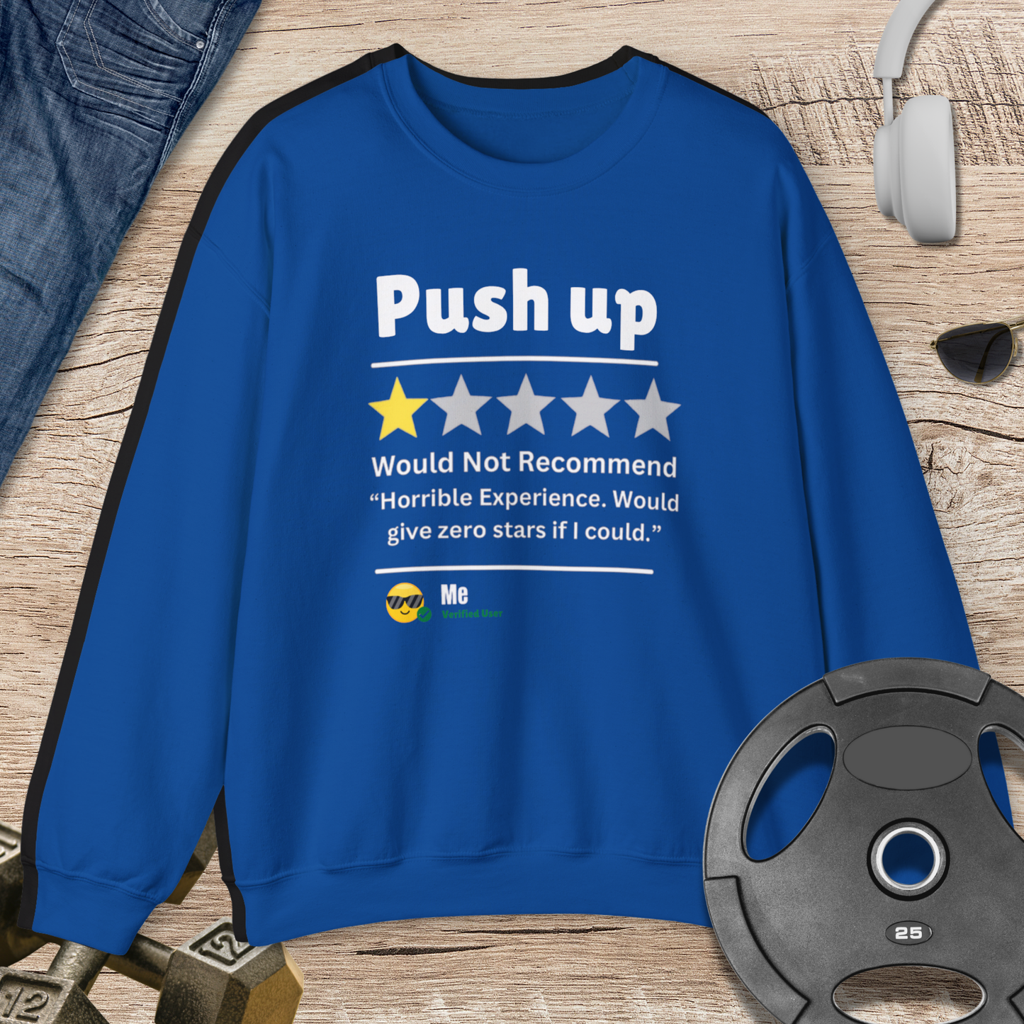 Push Up Sweatshirt