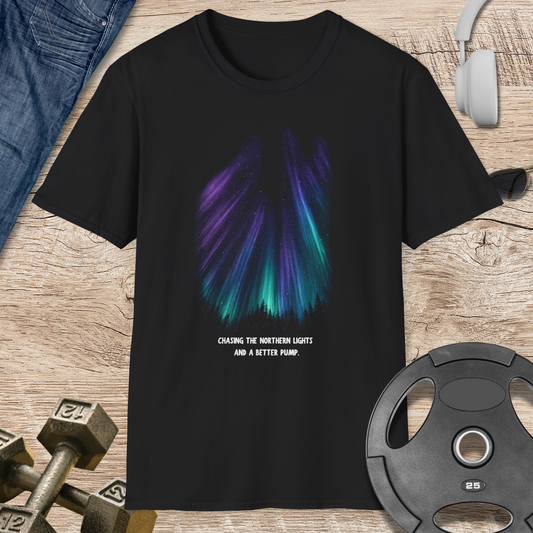 Aurora Lights and Pump T-Shirt