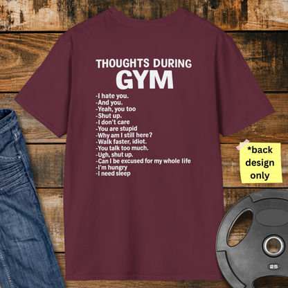 Gym Thoughts T‑Shirt