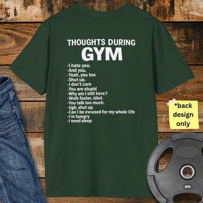 Gym Thoughts T‑Shirt