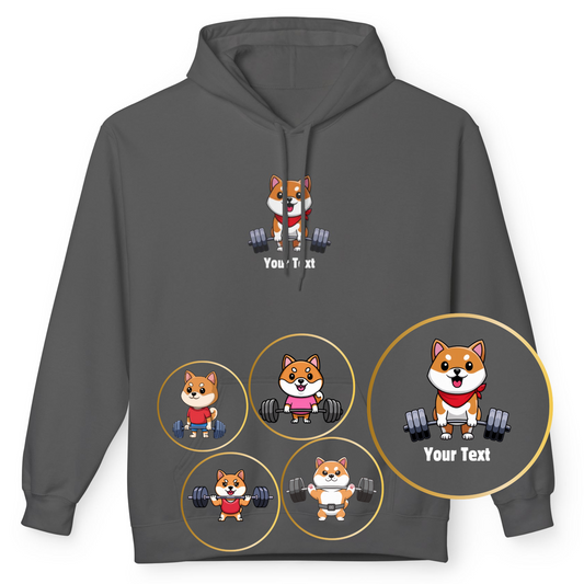 Personalized Doggy Love Sport Hoodie