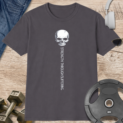 Skull Strength Through T-Shirt