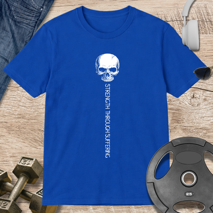 Skull Strength Through T-Shirt