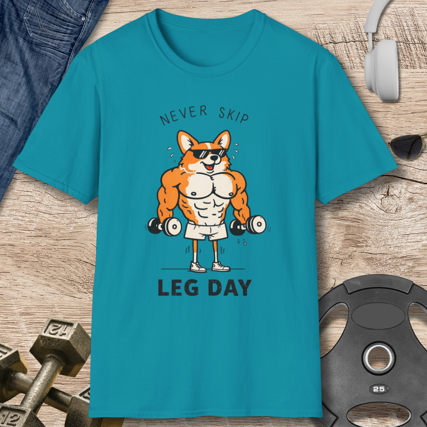Muscle Corgi T-Shirt