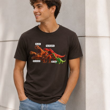 Diet, Workouts, Discipline, Sleep T-Shirt