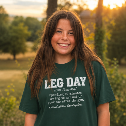 Leg Day Crawl Home T‑Shirt