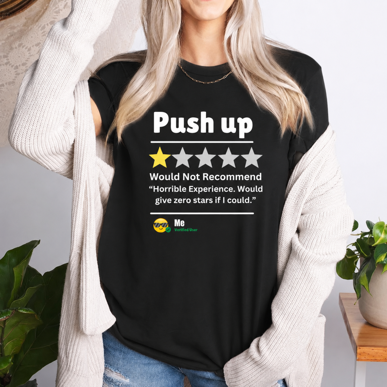 Push Up Review T-Shirt