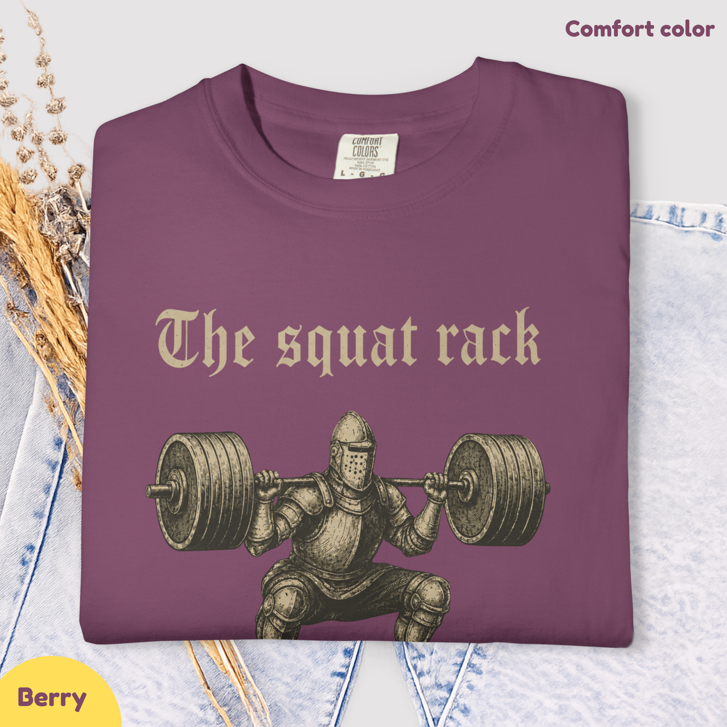 The Squat Rack Vintage Wash T-Shirt