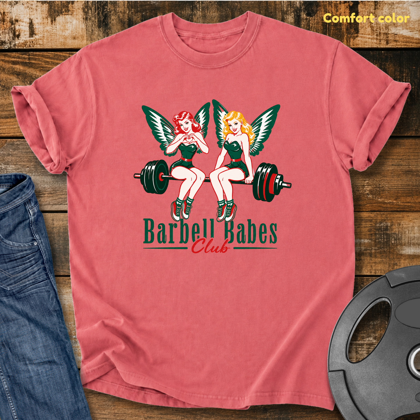 Barbell Club Vintage Wash T-shirt