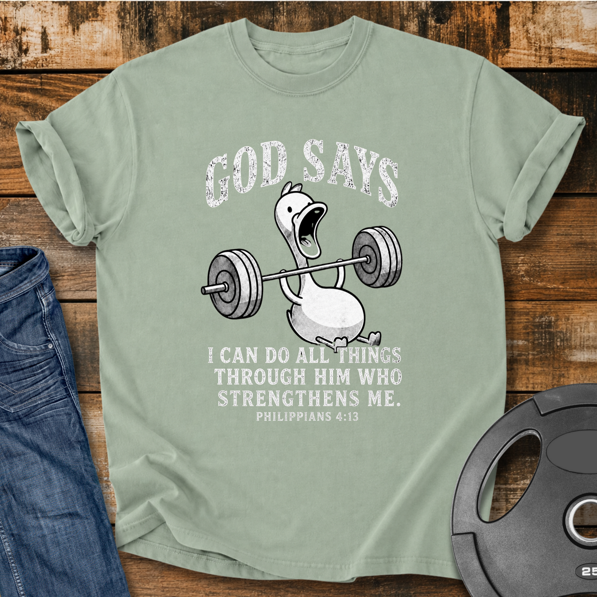 I Can Do All Things Through Him T-Shirt