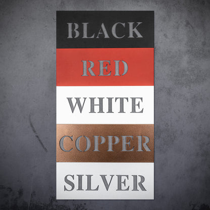 Personlized Strong Woman Metal Sign