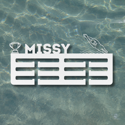 She's Award Swimming | Personlised Swimming Award Metal Signs