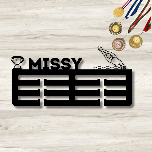 She's Award Swimming | Personlised Swimming Award Metal Signs