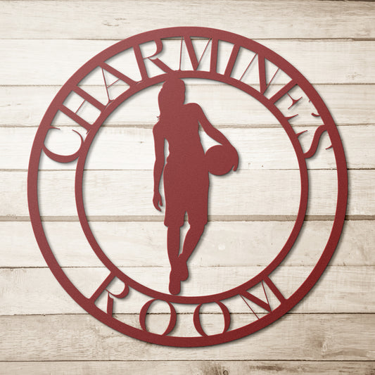 I'm the Star | Personalized Basketball Metal Wall Art
