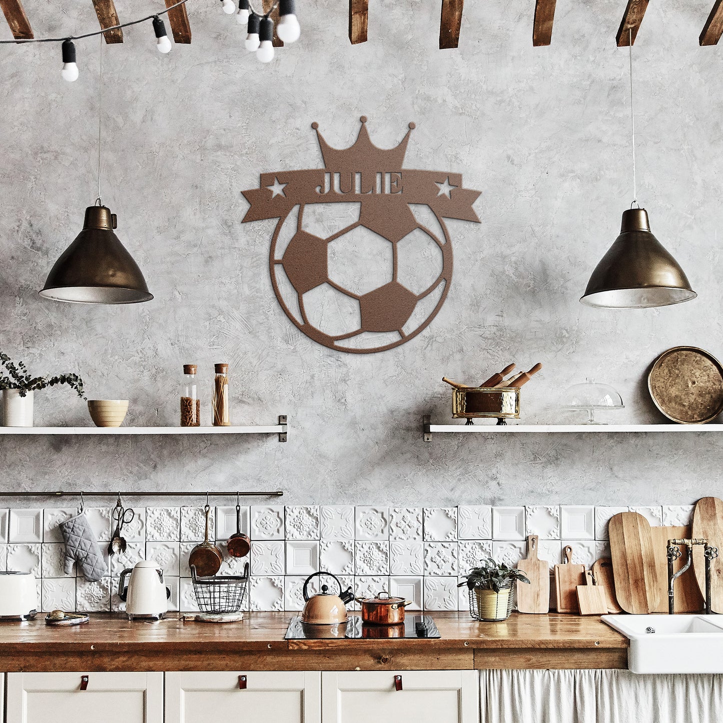 Soccer Queen | Personlised Soccer Metal Signs