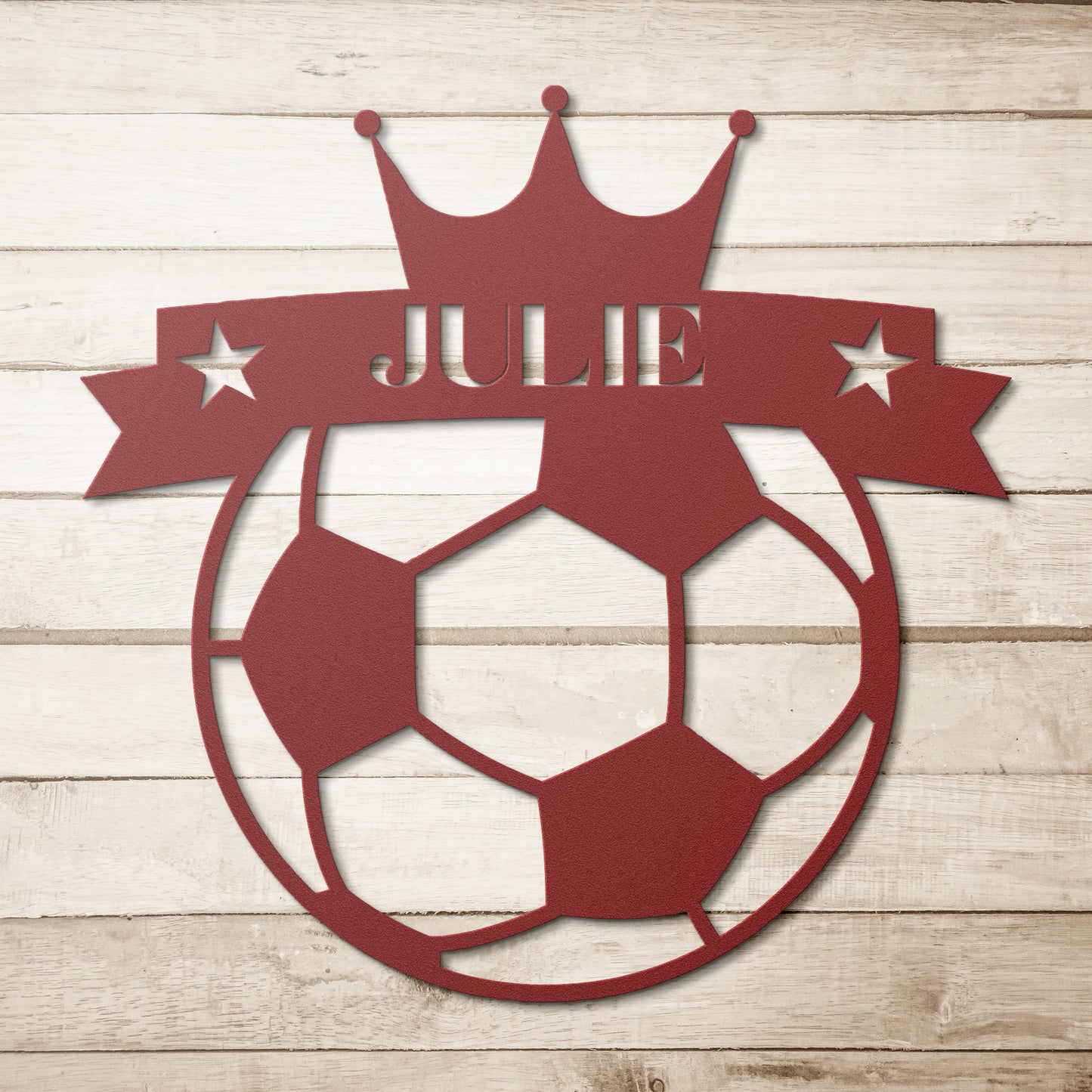 Soccer Queen | Personlised Soccer Metal Signs