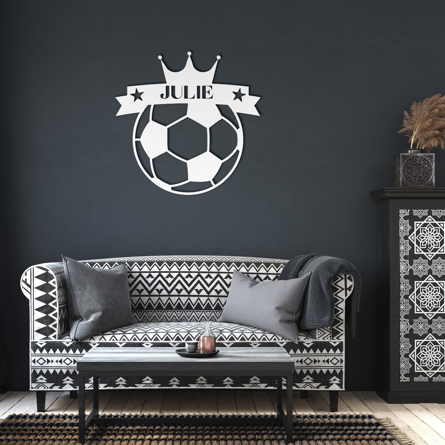 Soccer Queen | Personlised Soccer Metal Signs