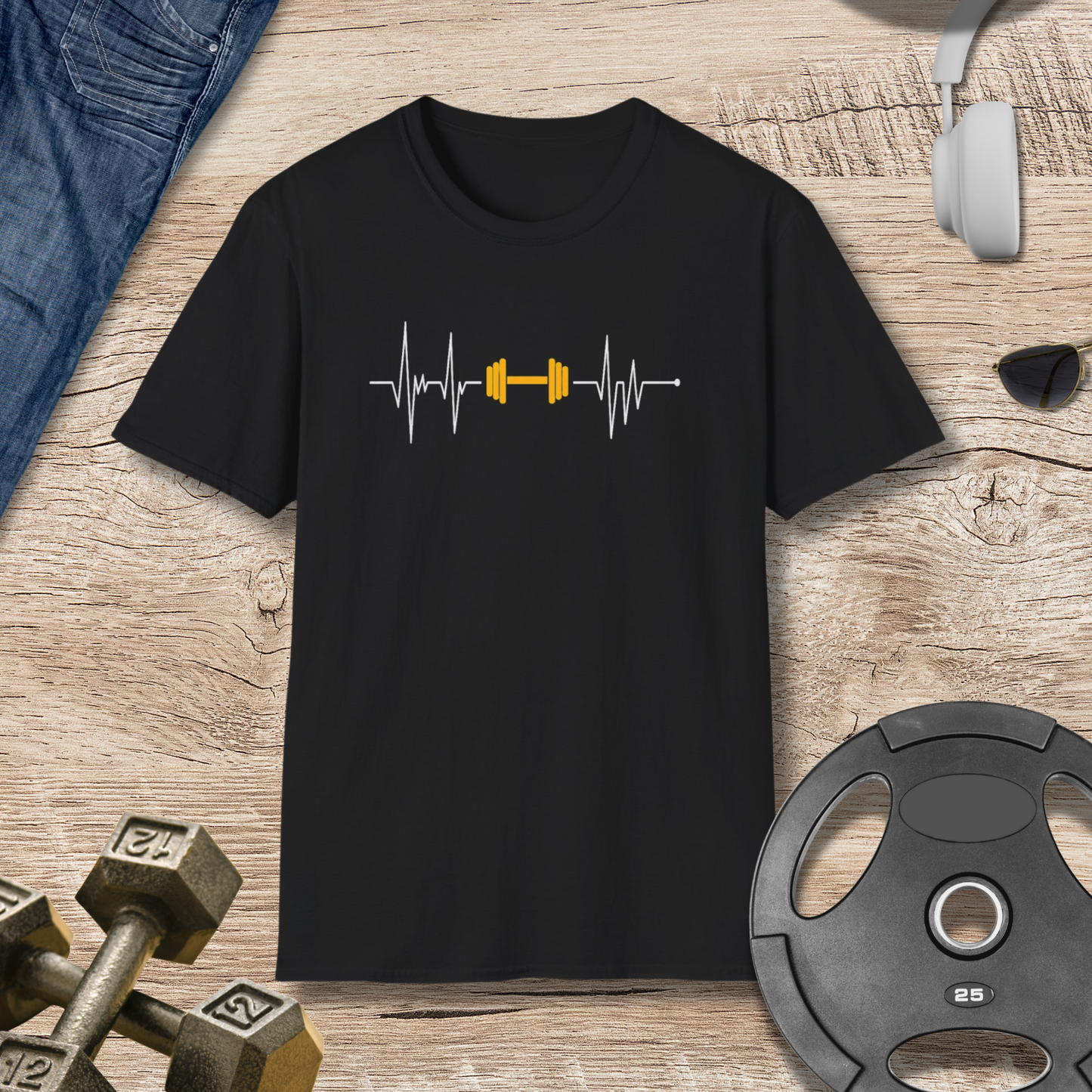 Barbell Heartbeat T-Shirt