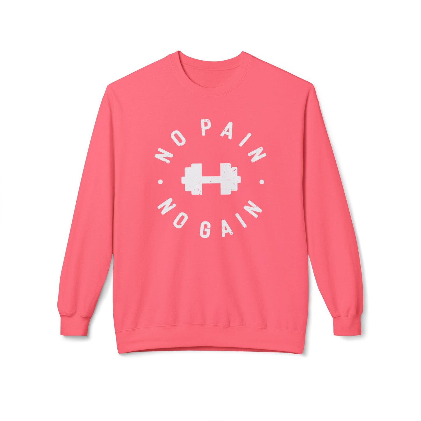 No Pain No Gain Dumbbell Sweatshirt