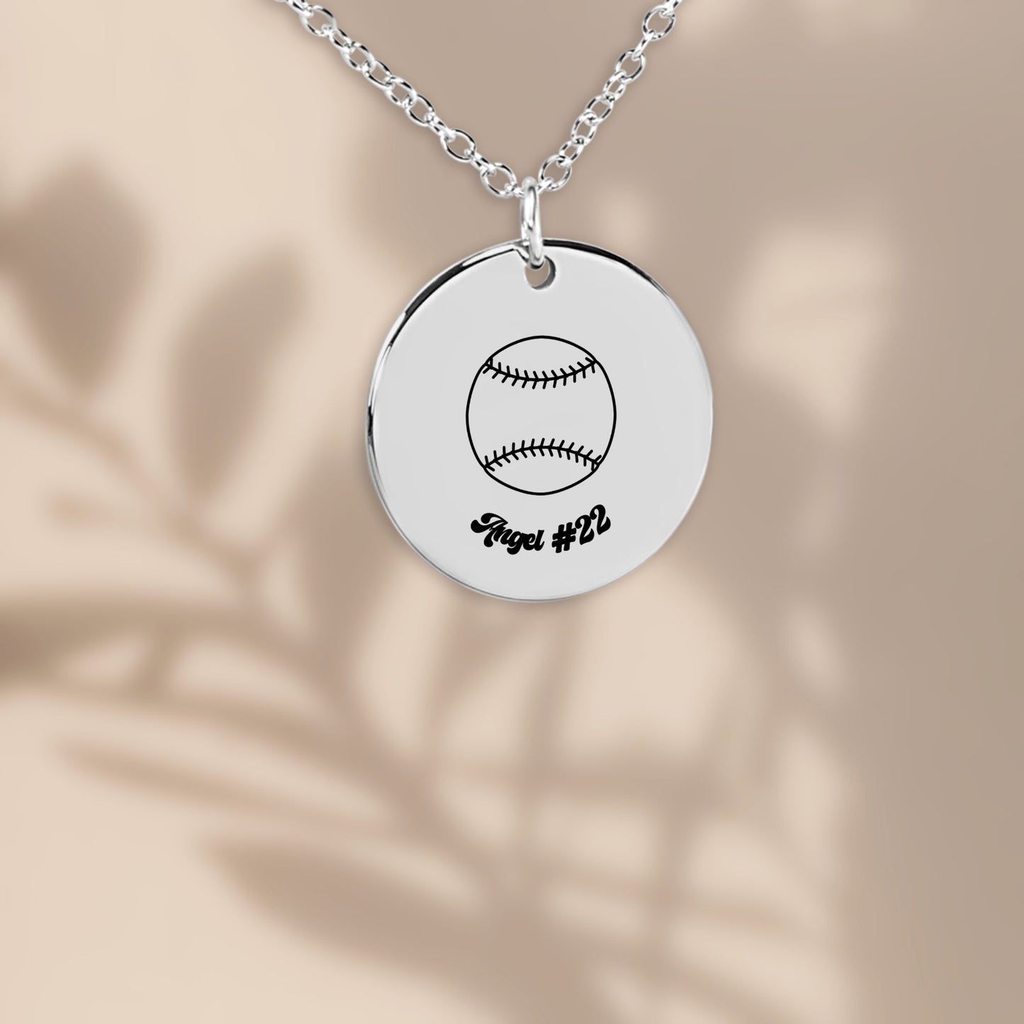 Custom Sport Coin Necklace