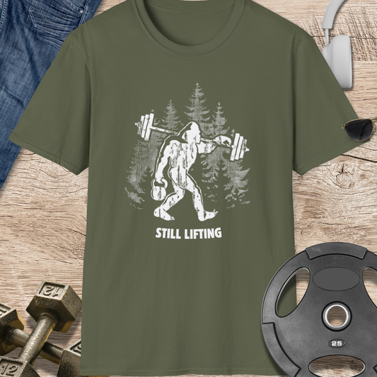 Bigfoot Weightlifting T-Shirt