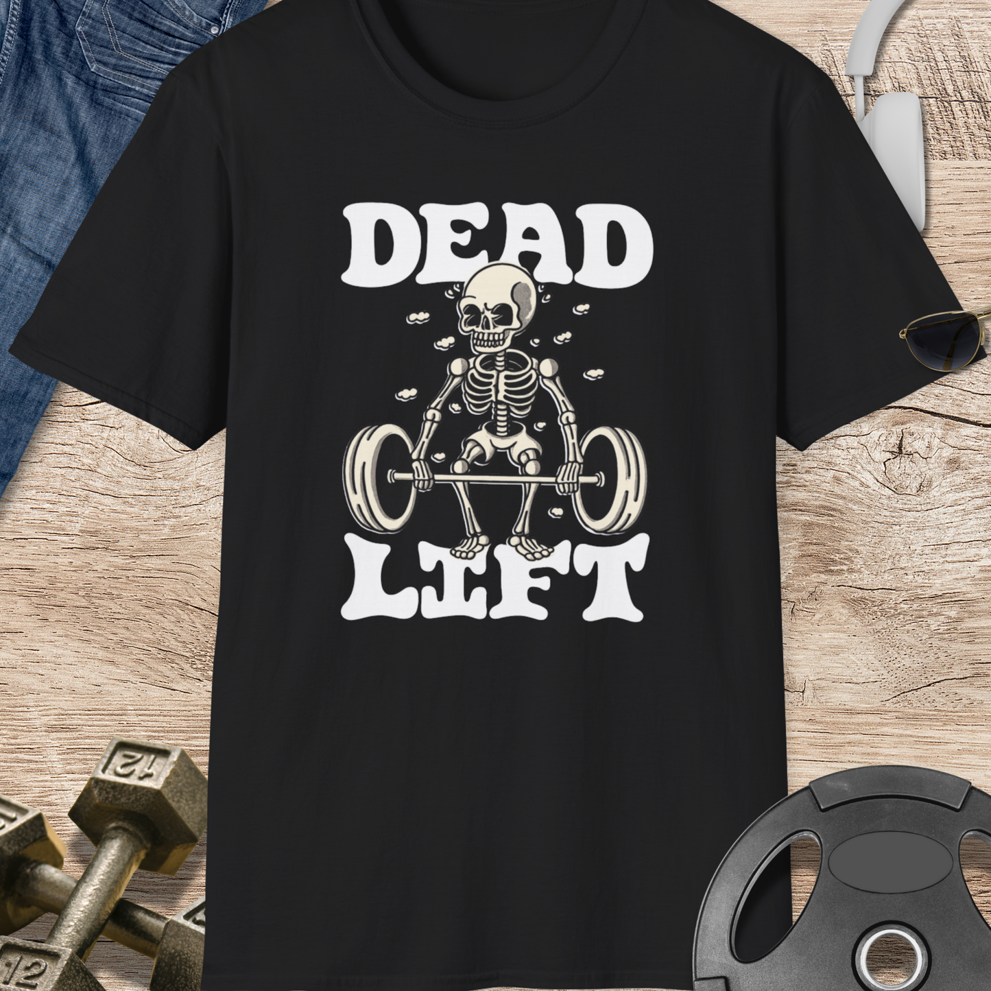 Deadlift Skeleton T-Shirt