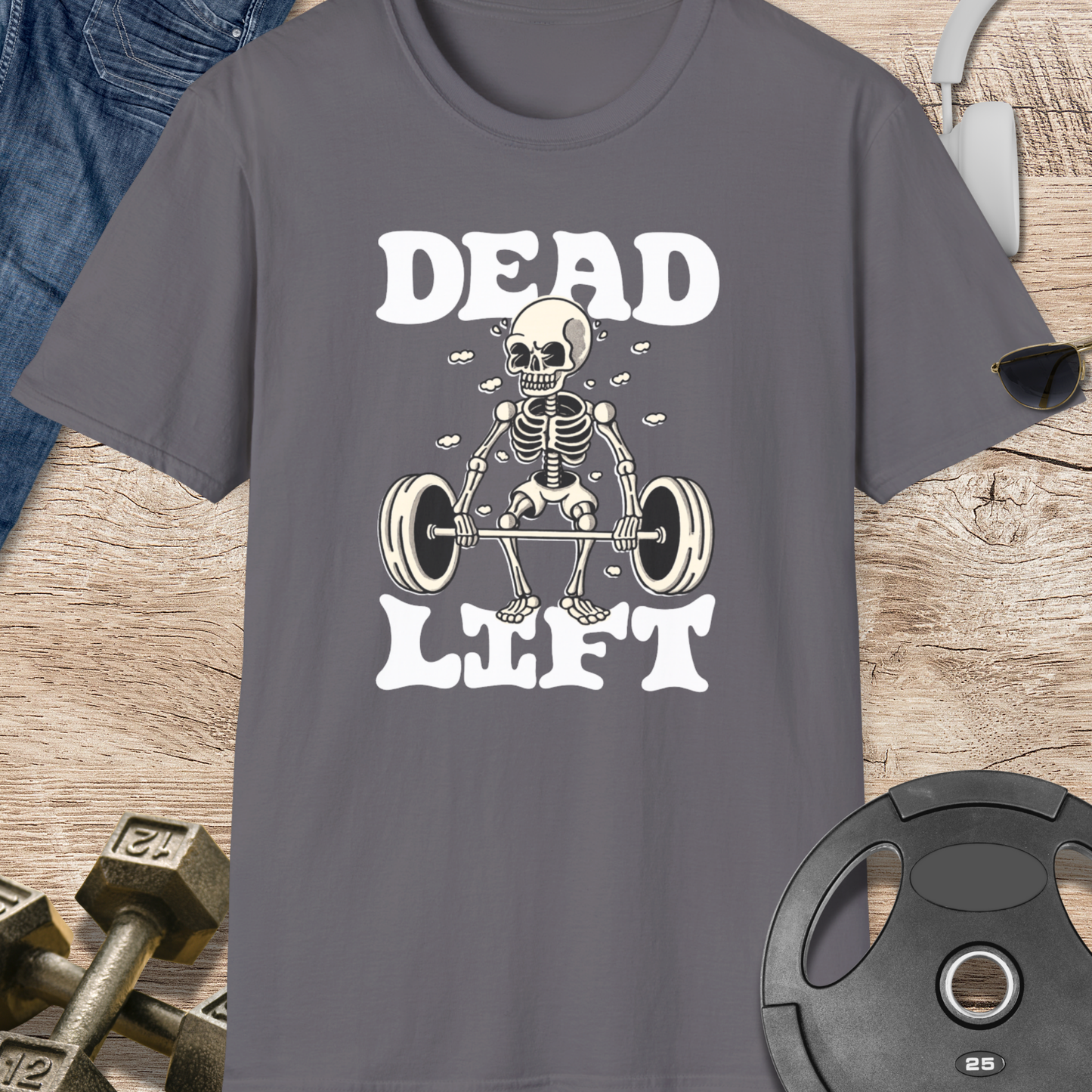 Deadlift Skeleton T-Shirt