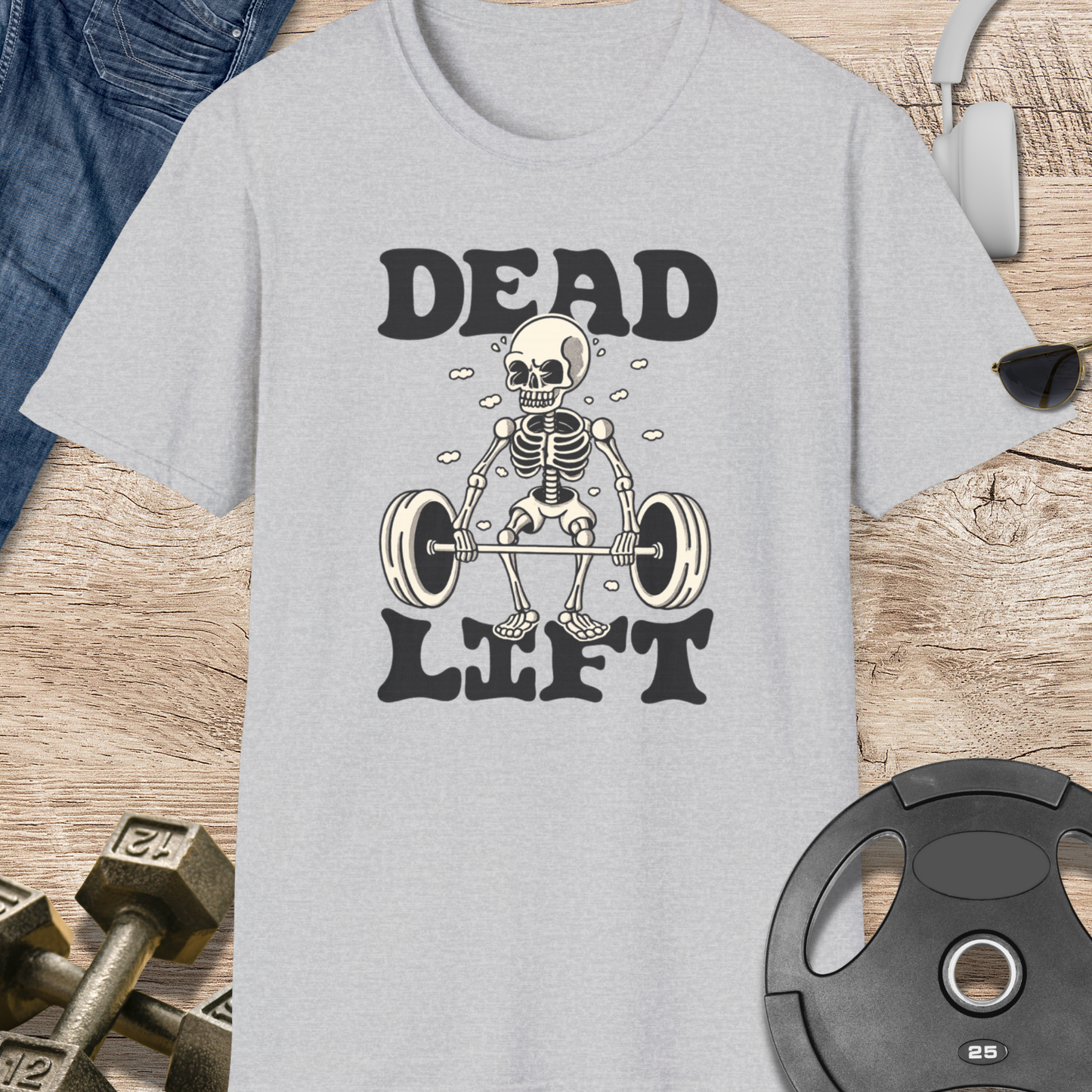 Deadlift Skeleton T-Shirt