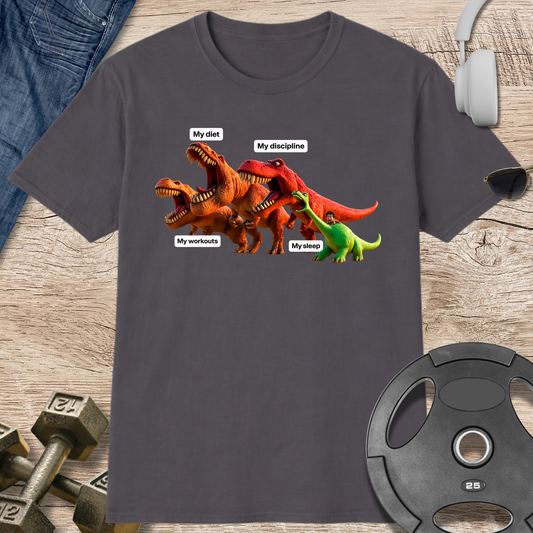 Diet, Workouts, Discipline, Sleep T-Shirt