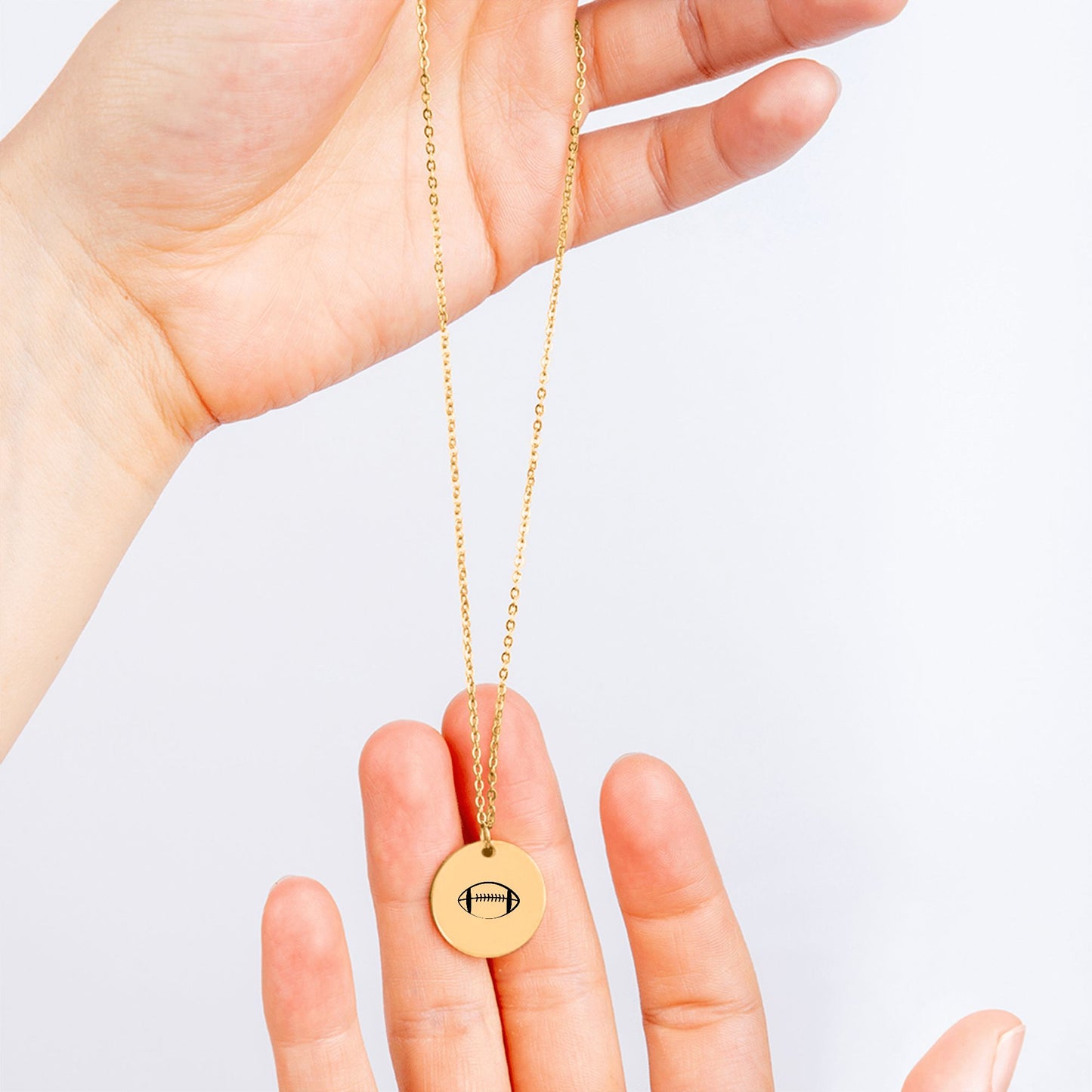 Custom Sport Coin Necklace