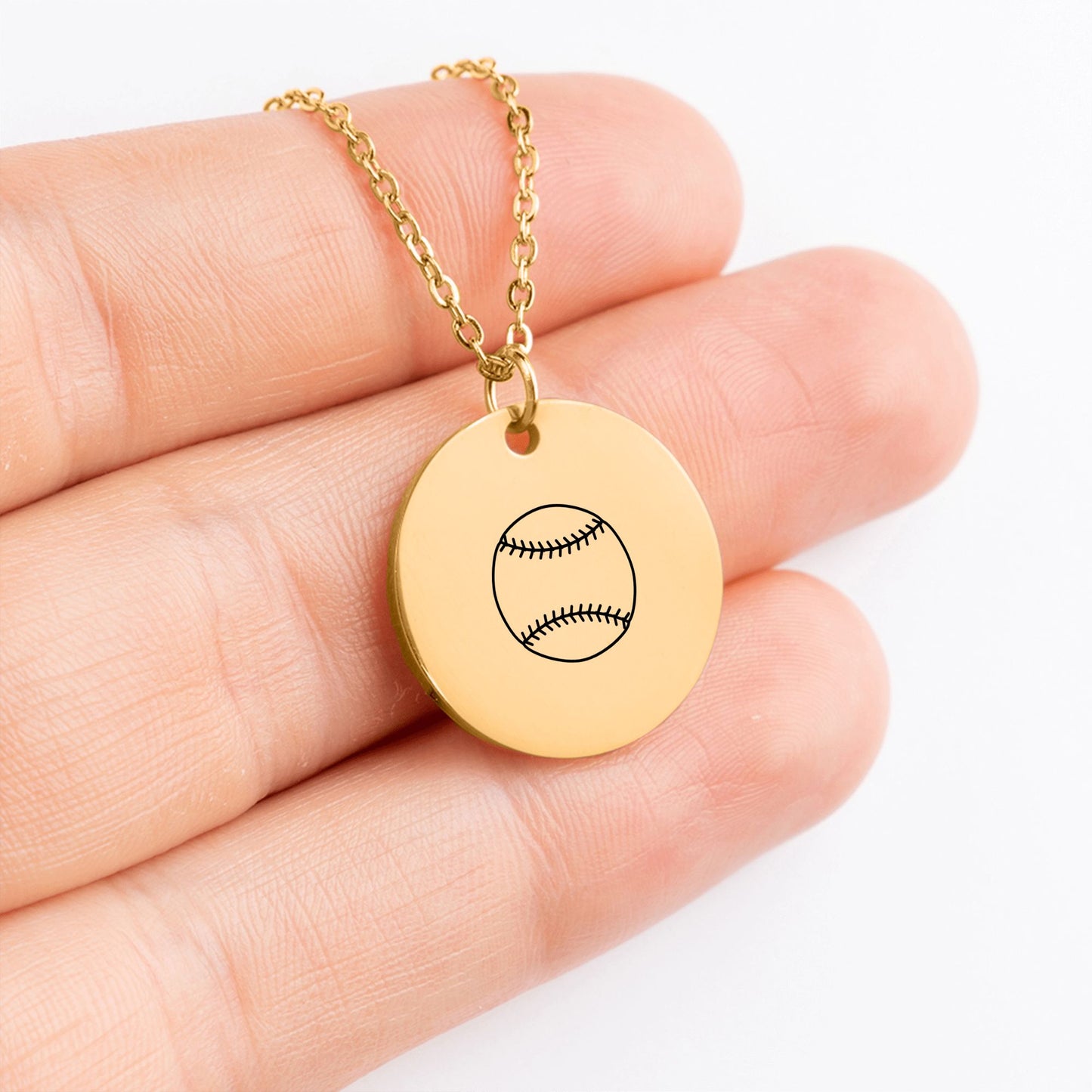 Custom Sport Coin Necklace