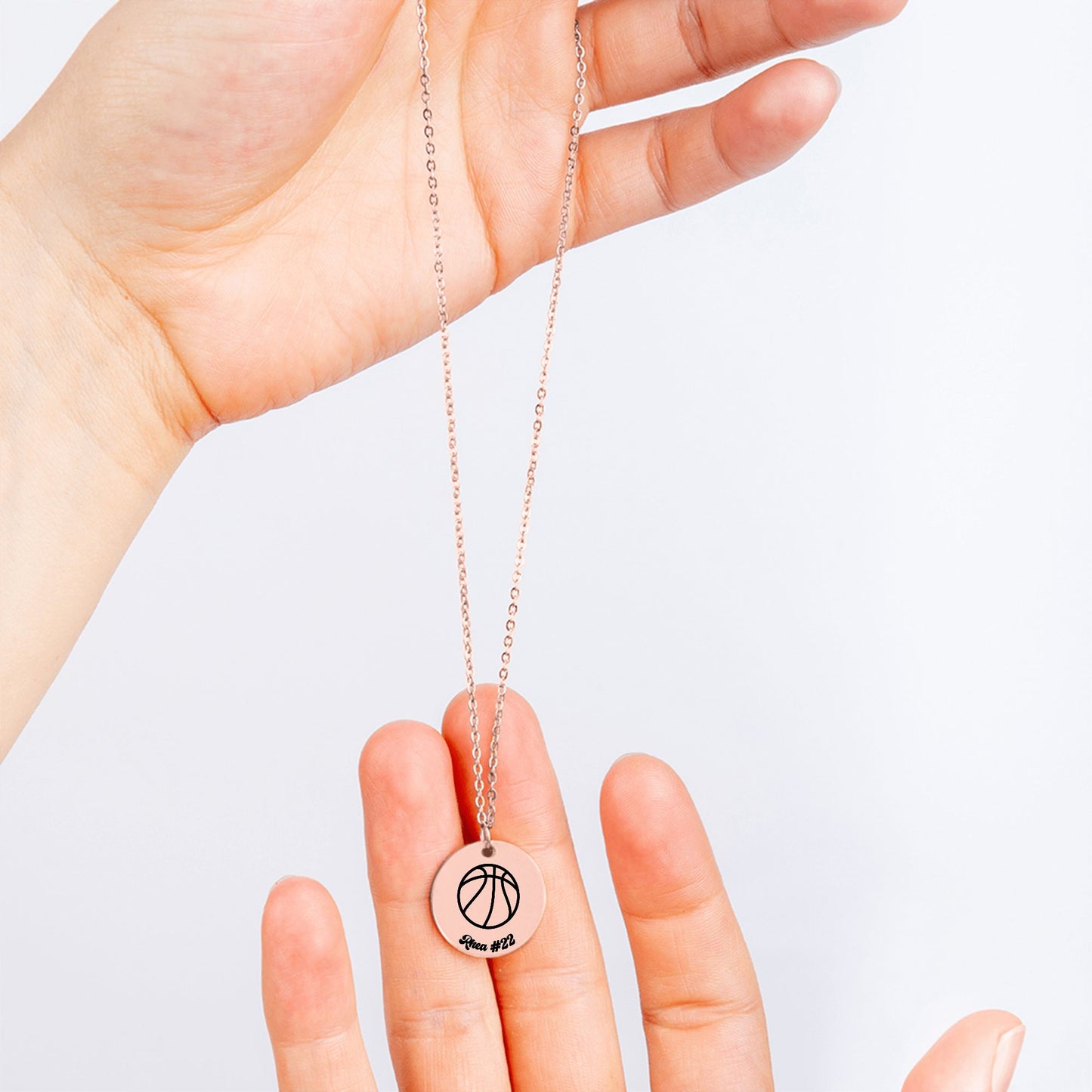 Custom Sport Coin Necklace