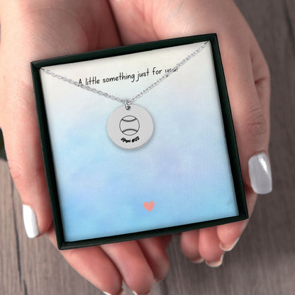 Custom Sport Coin Necklace