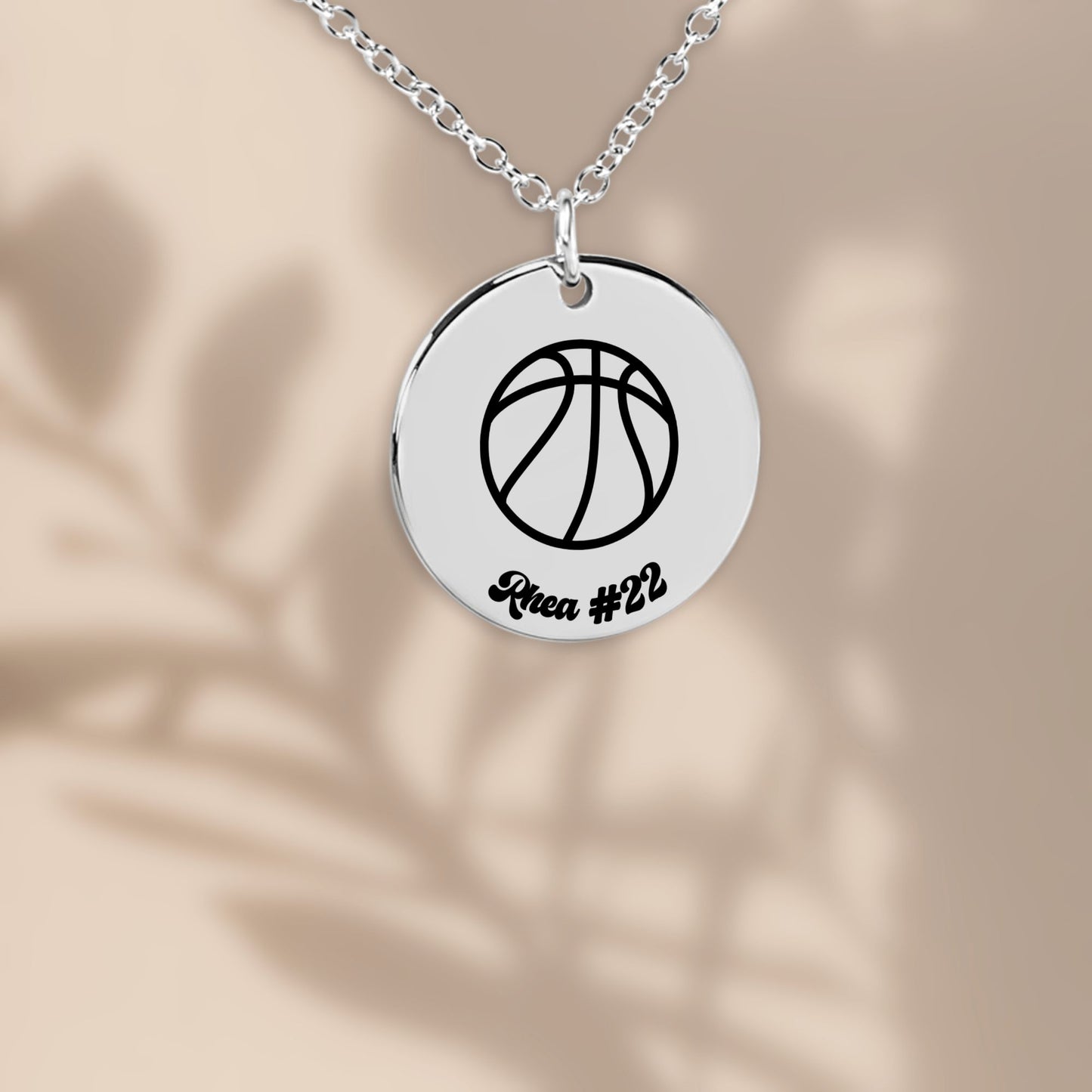 Custom Sport Coin Necklace