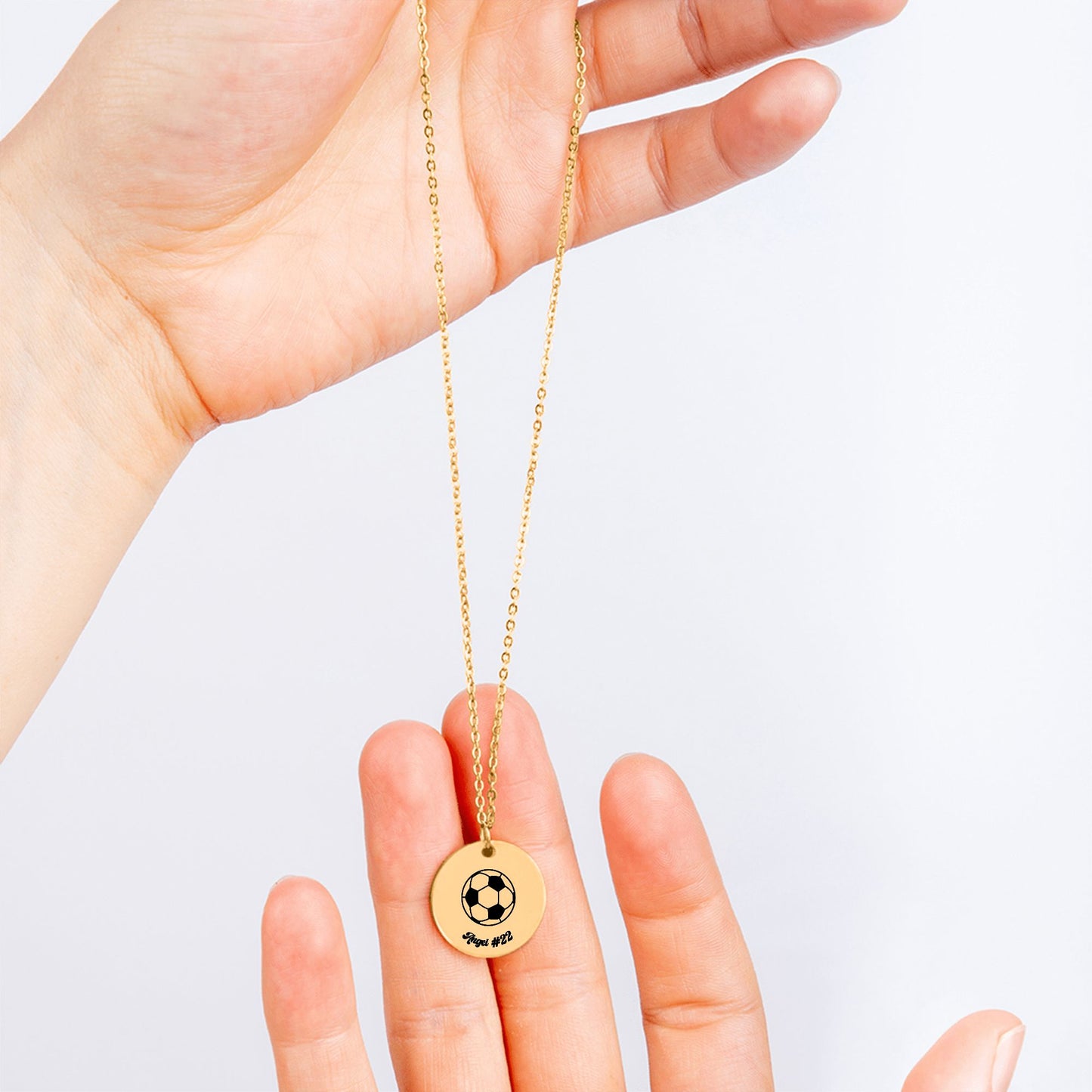 Custom Sport Coin Necklace