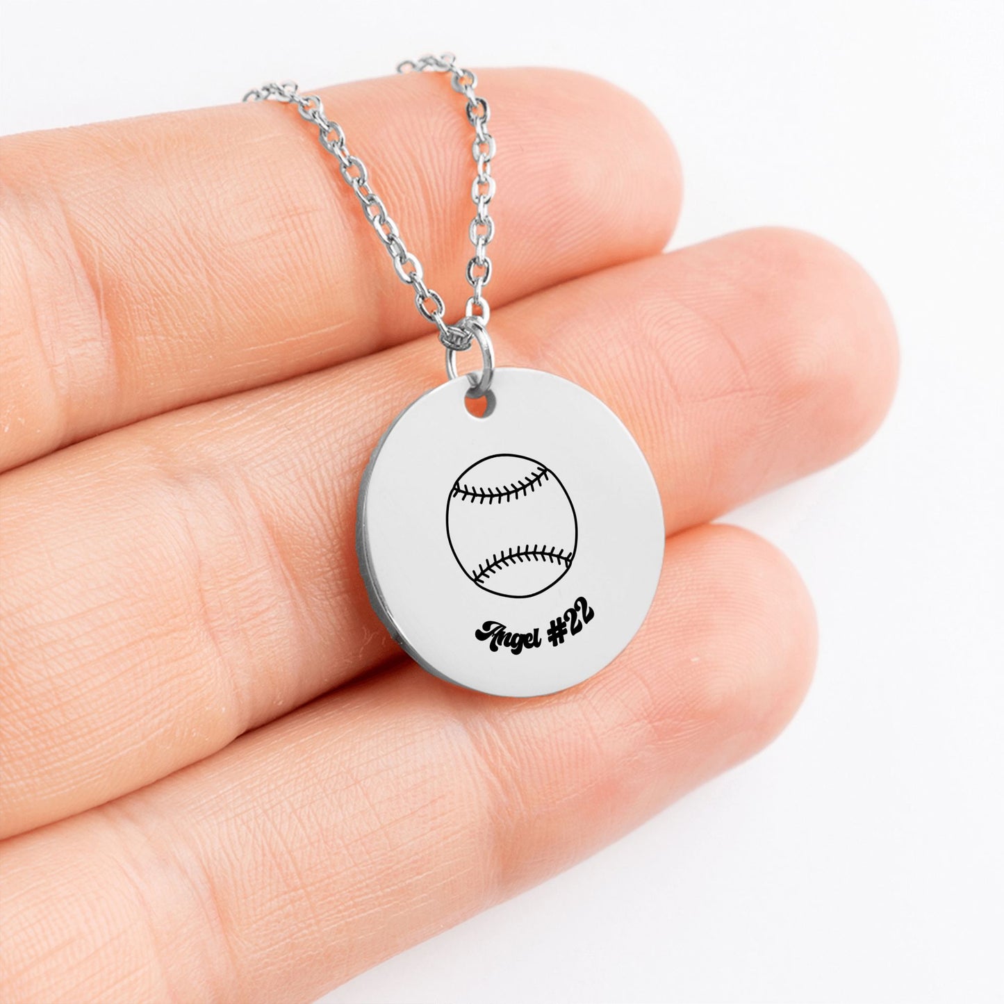 Custom Sport Coin Necklace