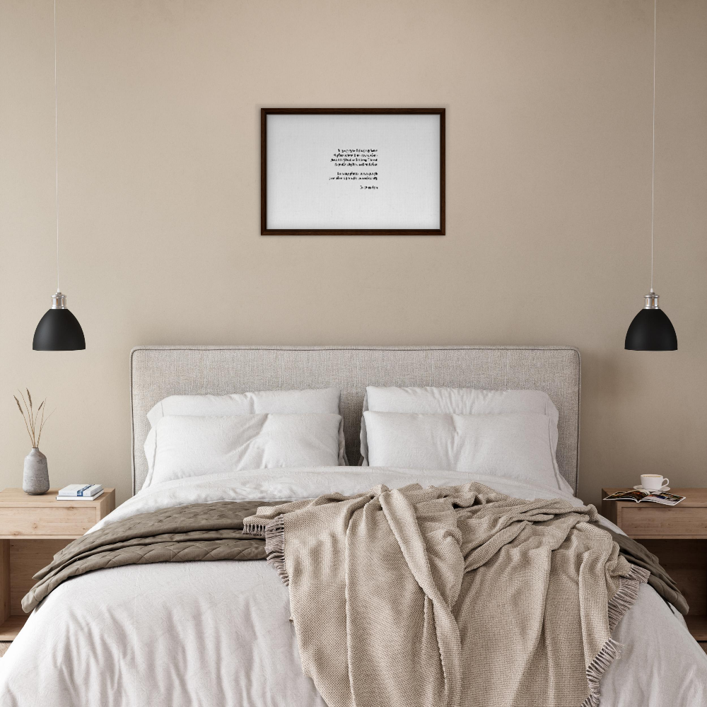 My  Daily Affirmation- Framed Custom Canvas