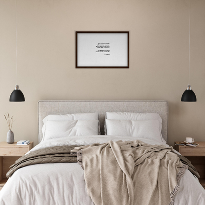 My  Daily Affirmation- Framed Custom Canvas