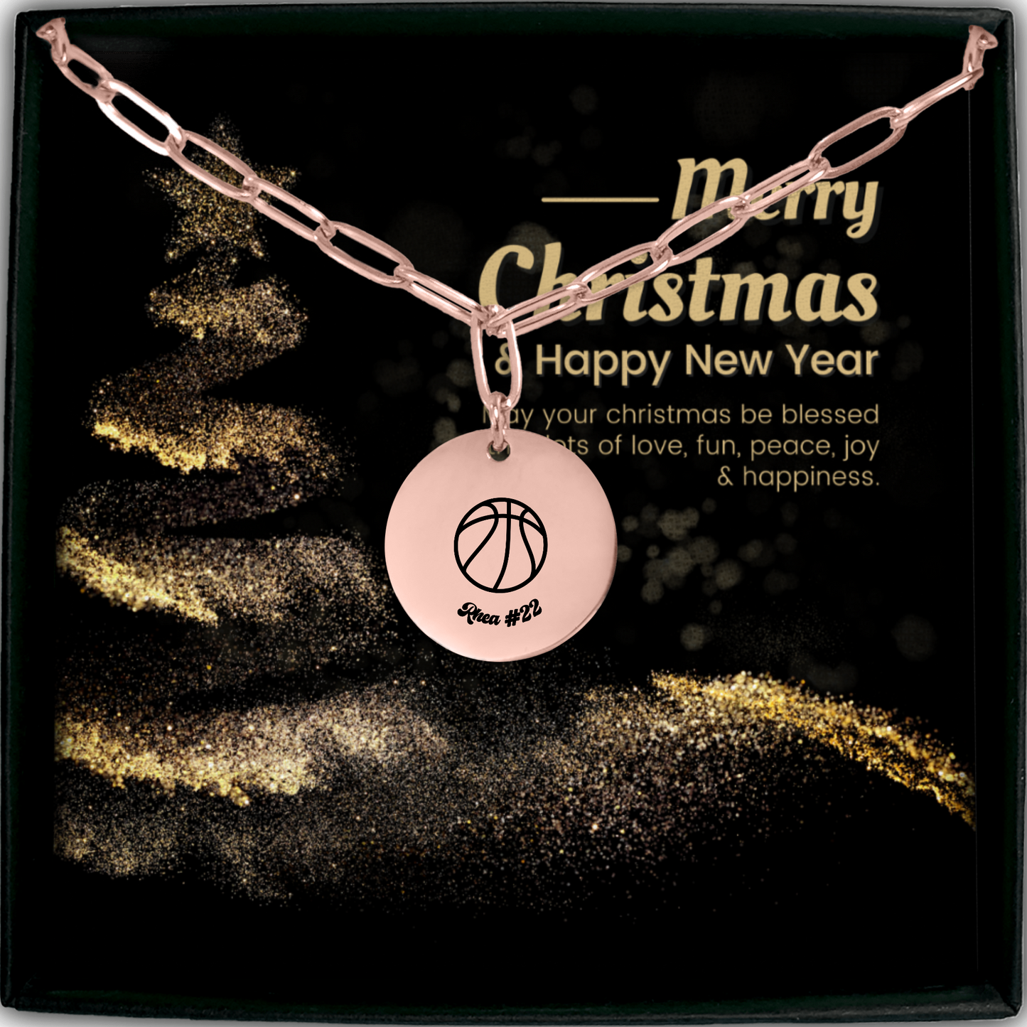 Custom Sport Coin Necklace