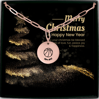 Custom Sport Coin Necklace