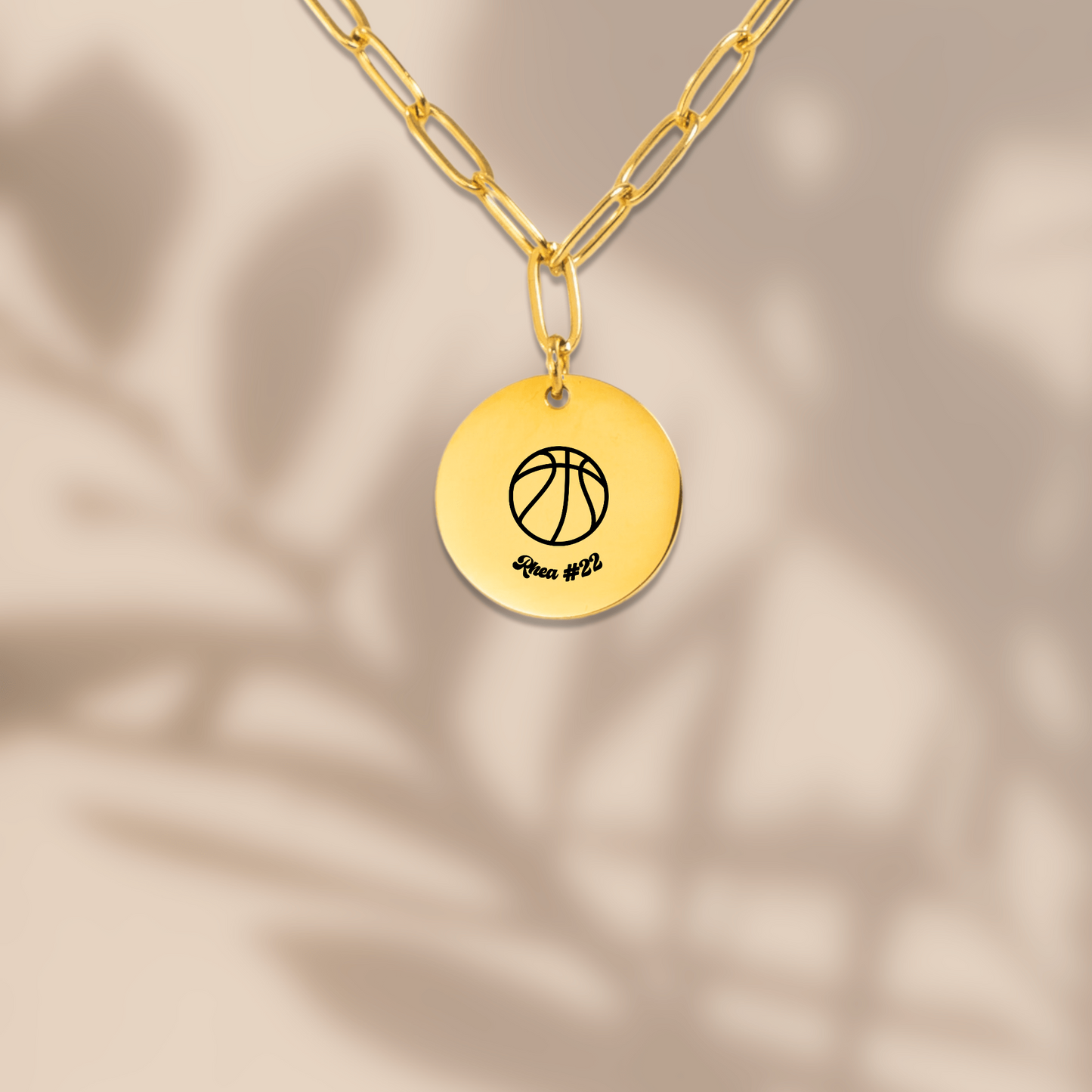 Custom Sport Coin Necklace
