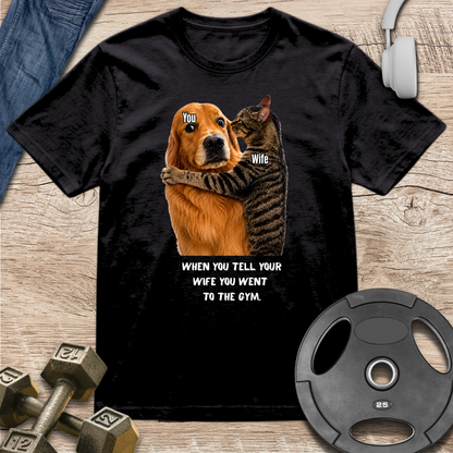 Husband Wife Reality Check T-Shirt