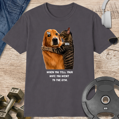 Husband Wife Reality Check T-Shirt