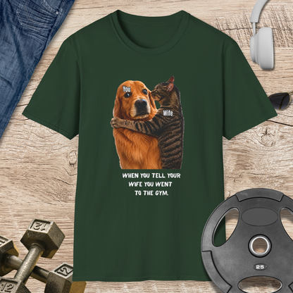 Husband Wife Reality Check T-Shirt