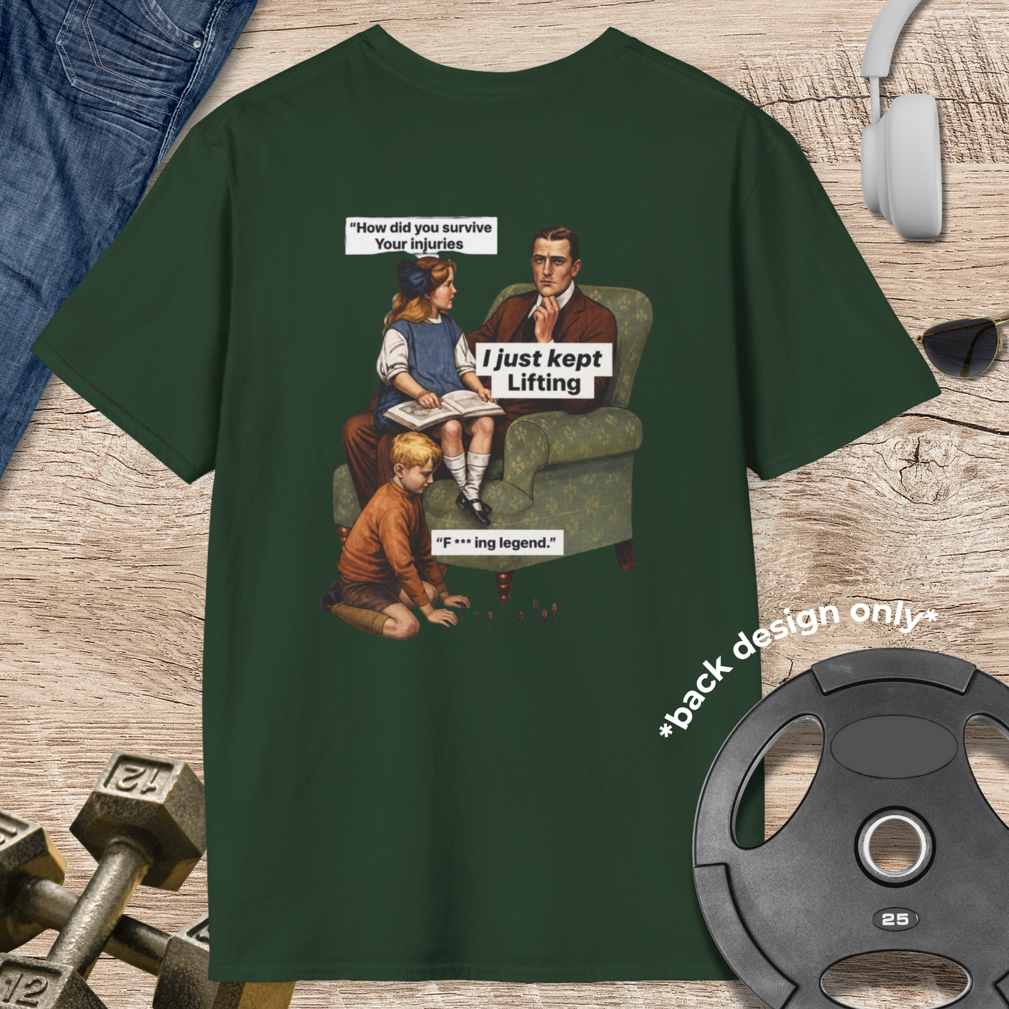 I Just Kept Lifting Vintage Memes T-Shirt